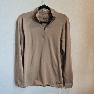XGO Tan Quarter-Zip Pullover SPF50
